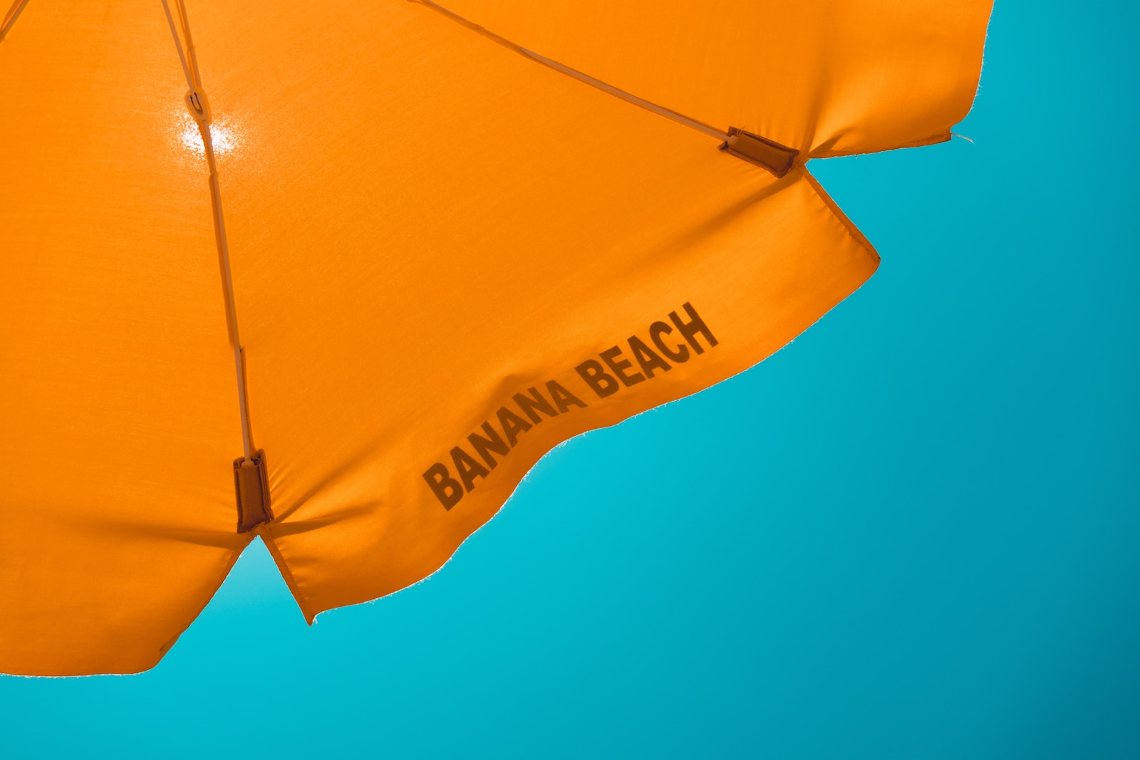 Vacation Sex orange banana beach-printed umbrella
